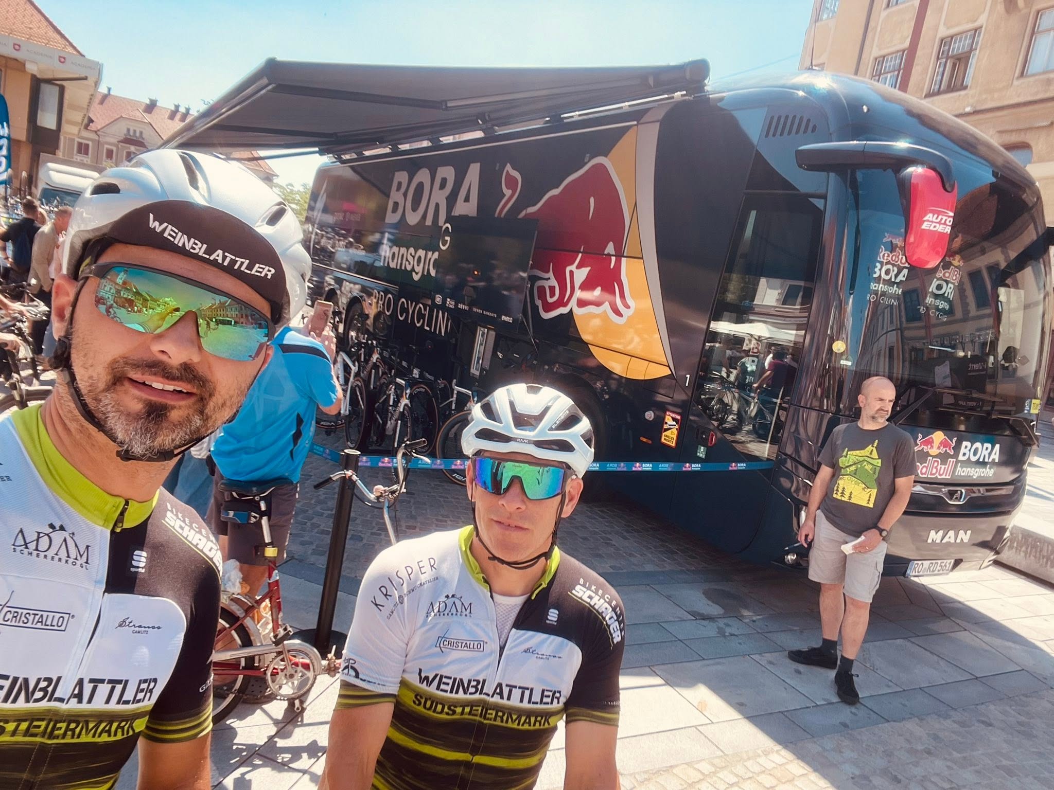 Besuch bei der Tour of Slovenia Besuch bei der Tour of Slovenia